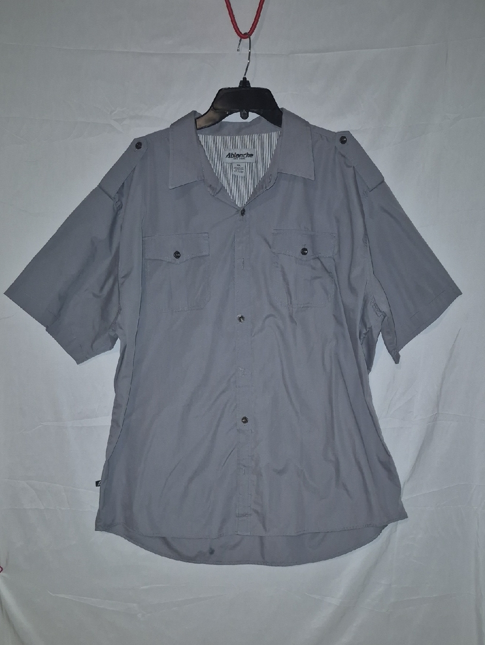 ABLANCHE Short Sleeve  Shirt  - Gray